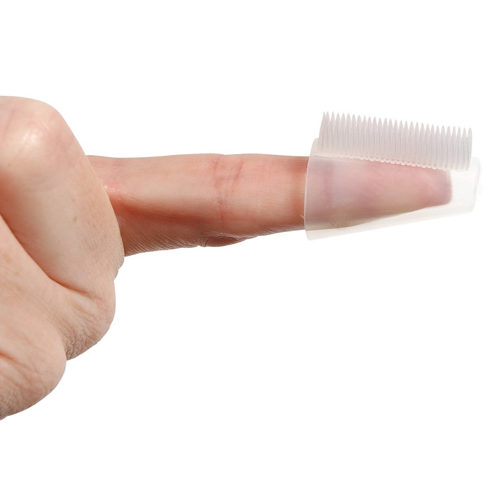 Fingertip toothbrush shop